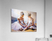 Helping to tie the ribbons Acrylic Print