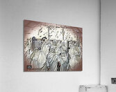 art   praying at KOTEL   AA Impression acrylique