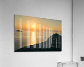 Sunset at Plaka Greece Acrylic Print