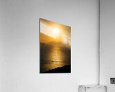 Sunset in Plaka Greece Acrylic Print