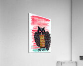 Abstract Wise Old Owl Acrylic Print