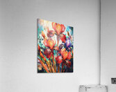 COLOURFUL IRISES Acrylic Print