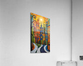 Whimsical Streets of Sunlit Dreams Acrylic Print