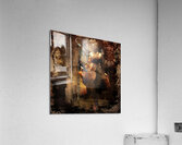 Lost In Golden Dust Acrylic Print