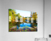 LILY POND AT THE BRICKWORKS Acrylic Print