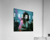 Woman seeking Shelter Acrylic Print