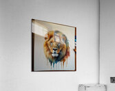 Leonardo Lightning XL Water color style for lion Acrylic Print