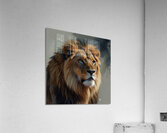 Leonardo Lightning XL Water color style for lion Acrylic Print