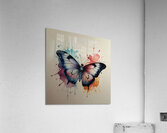 Leonardo Lightning XL Water color style for butte Acrylic Print