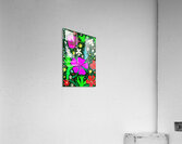 Abstract Whimsical Floral Garden Acrylic Print