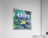 maple moonset Acrylic Print