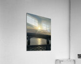 River sunset Acrylic Print