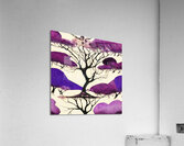 Purple Rooted Tree Acrylic Print