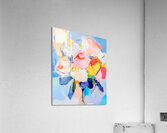 Roses Abstract Bouquet Acrylic Print