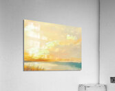 Simple Pastel Seascape Acrylic Print