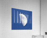 Moon at Sunset with a Blue Sky ~ 2-5-25 Acrylic Print