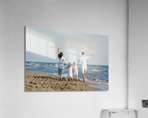 vecteezy happy young family have fun on beach 126 Acrylic Print