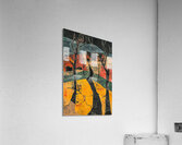 Autumn Farm Abstraction H92N5B 47 Acrylic Print