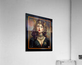 The Grace And Elegance Of The Classic Beauty Lysandra Valliere Captivating AI Concept Art by Xzendor7 Acrylic Print