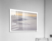 Purple Layers of Snow Acrylic Print