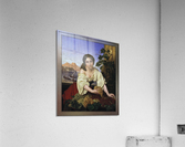 Italian Fruit Seller by Carl Gustav Plagemann Acrylic Print