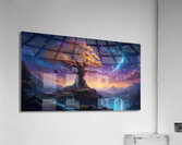 World of Dreams: The Island of Magic and Light Acrylic Print