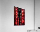 Red Traditional Chinese Lanterns at Night 1 Acrylic Print