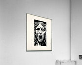 lannick dinard. Abime et reflets. encre. 4944png. Acrylic Print