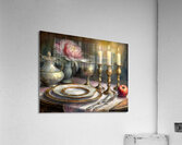 Special Dinner for One Acrylic Print
