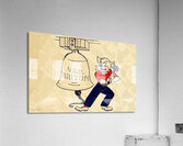 1950s Arizona Wildcat Cartoon Art Acrylic Print