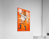 1960s Denver Bronco Cartoon Art Remix Acrylic Print