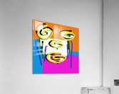 Crying yellow flowers  Acrylic Print