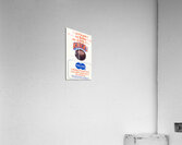 1975 New York Knicks Schedule Acrylic Print