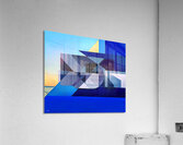 Puttering Through the Abbott Effect - SartQ Exhibit Piece 1025 Acrylic Print