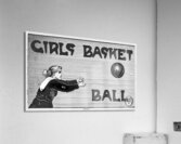 Early 1900s Girls Basketball Art Acrylic Print