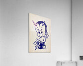 Vintage 1950s Duke Blue Devil Baby Cartoon Art Acrylic Print