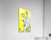 1968 Duke Blue Devil Cartoon Remix Art Acrylic Print