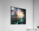 Majestic Fantasy Castle - Enchanted Landscape Art Acrylic Print