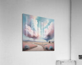 Serene Cloudscape - Dreamy Landscape Art Acrylic Print