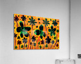 Abstract Energetic Whimsical Garden Acrylic Print