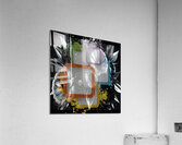 Is the picture really within the frame...   Acrylic Print