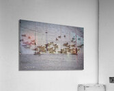 The flock on Cayuga Lake - Lansing NY Acrylic Print