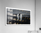 Rainy Day Shoveler  Acrylic Print