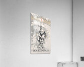 H.W. Hosch Georgia Bulldogs Baseball Art from Early 1900s Acrylic Print