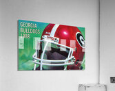 1988 Georgia Bulldogs Football Helmet Art Acrylic Print
