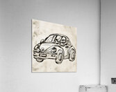 ArtX 510 automobile sketch  Acrylic Print