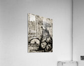 ArtX 520 Rock with tree boat  Acrylic Print