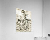 ArtX 511 Beatles old pencil drawing  Acrylic Print