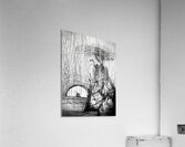 ArtX 14 Rock with tree boat  Acrylic Print