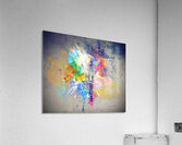 Colorful Light Bulb - Creative Concept Artwork Acrylic Print